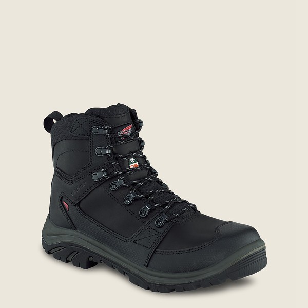 Bottes de Sécurité Red Wing - Trades - 6-Inch Side-Zip Waterproof Csa Toe - Noir - Homme 548CMUNXB